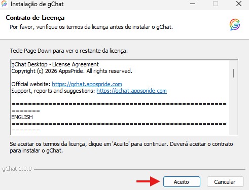 gChat Windows step 3