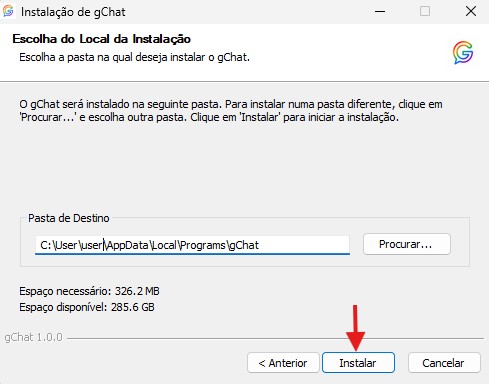 gChat Windows step 5