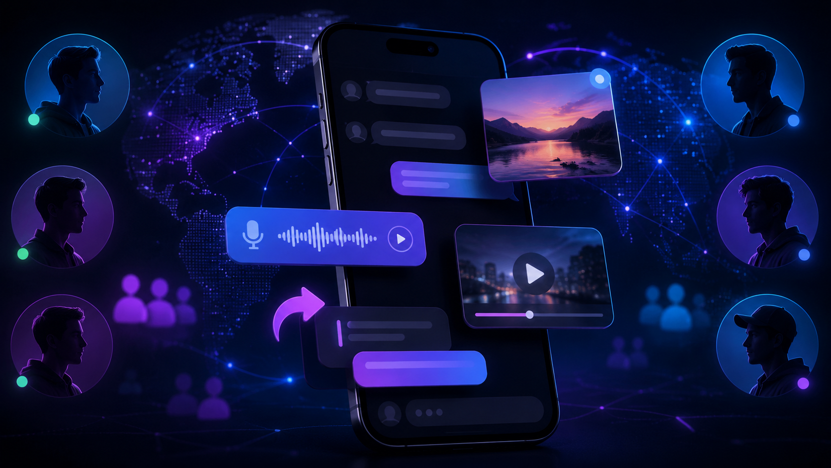 Nuevas funciones de gChat: audio, vídeo, fotos y respuestas directas