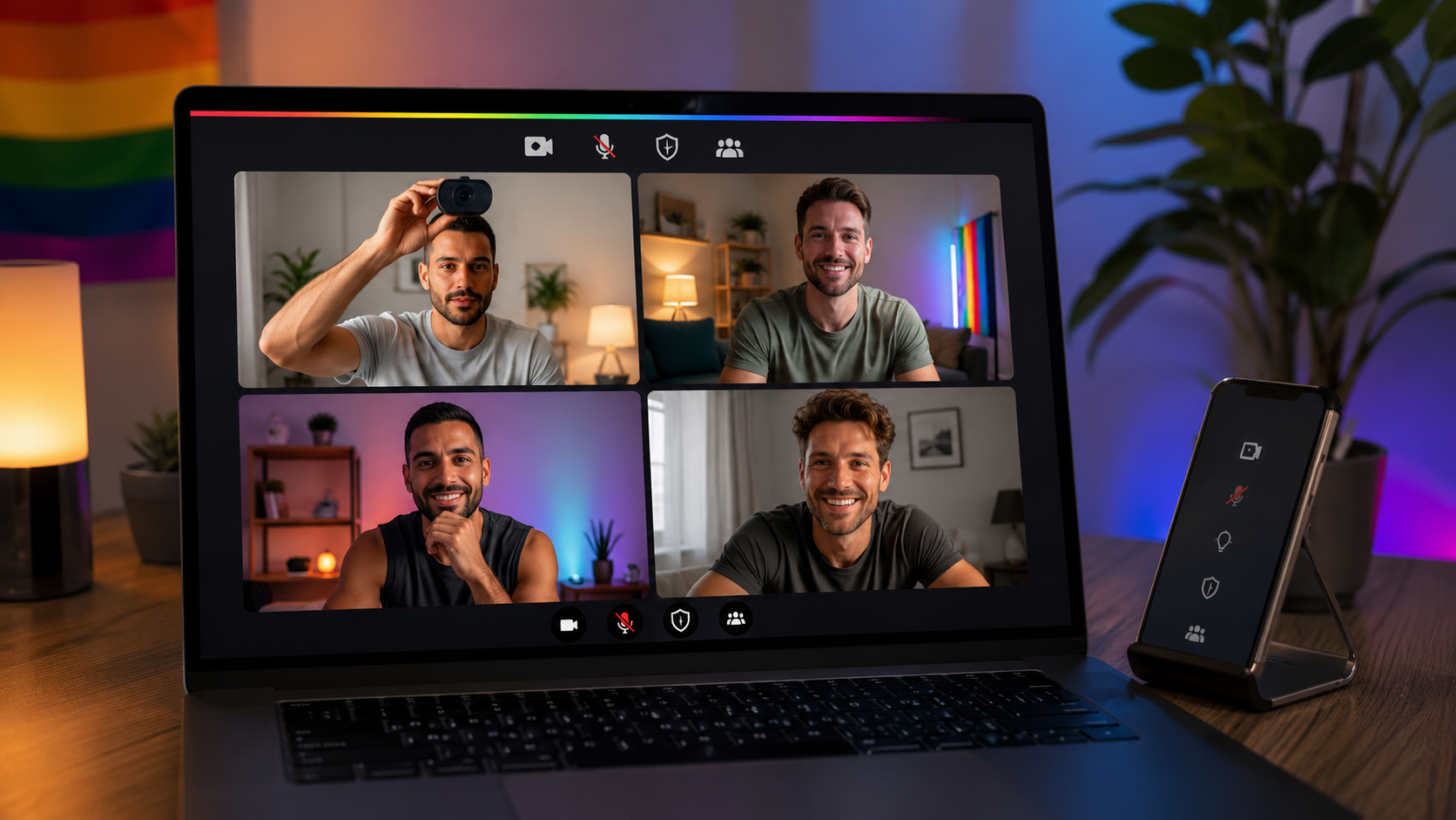 Na Sala CAM, a câmara deve permanecer ligada, visível e com imagem suficientemente nítida durante a participação.